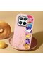 Pink Silicone Case Compatible with Mi 15t Pro with Shock-Absorbing Camera Protection - 2