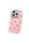 Pink Silicone Case Compatible with iPhone 16 Pro Max with Shock-Absorbing Camera Protections - 3