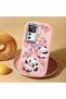 Redmi K50 Ultra Compatible Shock-Absorbing Camera Protected Pink Silicone Case - 2