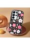Black Silicone Case Compatible with Samsung Galaxy S25 Ultra with Shock-Absorbing Camera Protections - 2
