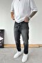 Black Reverse Stitch Detail Boyfriend Pants - 2