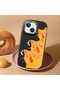 Black Silicone Case Compatible with iPhone 13 Mini with Shock-Absorbing Camera Protections - 2