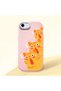 Pink Silicone Case with Shock-Absorbing Camera Protections Compatible with iPhone 7/8/Se 2020 2022