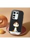 Infinix Note 50/Note 50 Pro Compatible Black Silicone Case with Shock-Absorbing Camera Protections - 2