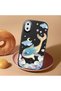 Black Silicone Case with Shock-Absorbing Camera Protections Compatible with iPhone X/Xs - 2