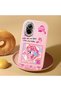 Realme C67 4g Compatible Shock-Absorbing Camera Protected Pink Silicone Case - 2