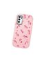Oppo A54S Compatible Shock-Absorbing Camera Protected Pink Silicone Case - 3