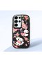 Black Silicone Case Compatible with Samsung Galaxy S25 Ultra with Shock-Absorbing Camera Protections