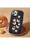 Black Silicone Case Compatible with iPhone 11 Pro with Shock-Absorbing Camera Protections - 2