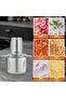 Electric Food Chopper 3L Stainless Steel Meat Grinder Vegetable Cutter 500W - 3