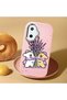 Poco F7 Compatible Shock-Absorbing Camera Protected Pink Silicone Case - 2