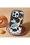 Black Silicone Case Compatible with iPhone 15 Pro Max with Shock-Absorbing Camera Protections - 3