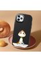Black Silicone Case Compatible with iPhone 11 Pro with Shock-Absorbing Camera Protections - 2