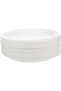 Disposable Foam Plates White 7 Inch , 1 pack in 25pcs - 2