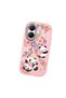 Poco X7 Pro Compatible Shock-Absorbing Camera Protected Pink Silicone Case - 3