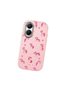 Poco X7 Pro Compatible Shock-Absorbing Camera Protected Pink Silicone Case - 3