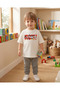 Unisex Crew Neck Printed 100% Cotton Oversize T-Shirt Baby - Child - 4
