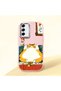 Pink Silicone Case with Shock-Absorbing Camera Protection Compatible with Samsung Galaxy S21 Fe