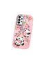 Pink Silicone Case with Shock-Absorbing Camera Protection Compatible with Samsung Galaxy A73 - 3