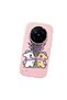 Vivo X200 Pro Compatible Shock-Absorbing Camera Protected Pink Silicone Case - 3