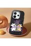 Redmi Note 14 4g Compatible Black Silicone Case with Shock-Absorbing Camera Protections - 3