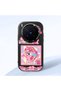 Vivo X300 Pro Compatible Shock-Absorbing Camera Protected Black Silicone Case