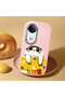 Vivo V50 Compatible Shock-Absorbing Camera Protected Pink Silicone Case - 2