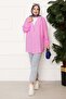 Front Buttoned Kimono Shirt Pink