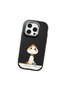 Black Silicone Case Compatible with iPhone 16 Pro with Shock-Absorbing Camera Protections - 3