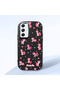 Samsung Galaxy A54 Compatible Black Silicone Case with Shock-Absorbing Camera Protections