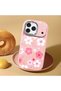 Pink Silicone Case with Shock-Absorbing Camera Protections Compatible with iPhone 17 Pro - 2