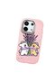 Poco X6 Compatible Shock-Absorbing Camera Protected Pink Silicone Case - 3
