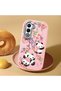 Oppo A5 4G/5G Compatible Shock-Absorbing Camera Protected Pink Silicone Case - 2