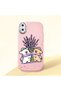 Pink Silicone Case with Shock-Absorbing Camera Protections Compatible with iPhone XS Max