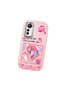 Mi 12 Lite Compatible Shock-Absorbing Camera Protected Pink Silicone Case - 3