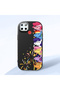 Black Silicone Case Compatible with Realme C25/C25S with Shock-Absorbing Camera Protections