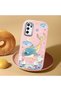Oppo A54S Compatible Shock-Absorbing Camera Protected Pink Silicone Case - 2