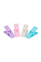 12pcs Clothes Clips RF13021 Non-Slip Plastic Pegs Assorted Colors - 2