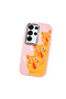 Pink Silicone Case with Shock-Absorbing Camera Protections Compatible with Samsung Galaxy S25 Ultra - 3
