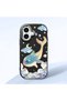 Black Silicone Case Compatible with iPhone 16 with Shock-Absorbing Camera Protections