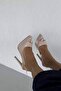 Heimdall Buckle Detailed Nude Patent Leather - 7