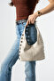 Cendy Model Ten, Beige Women's Hand and Shoulder Bag