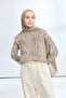Organic Touch Viscose Shawl - Camel Feather - 2