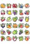 Sweet Food Fruit Sticker Set 150 Pieces - Mega Pack of 5 No07 - Laptop Notebook Agenda
