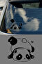 Confused Funny Panda Official Auto Car Glass Sticker Decal for Computers,Trucks, Motorcycles - 4