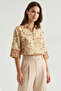 Truvaker Sleeve Shirt Collar Pleated Detailed Regular Shirt - 3