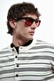 Belen Black Red Men's Sirkadiyen Balance Glasses - 3