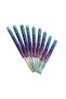 9-piece colorful crochet hook set – metal tip, ergonomic handle crochet set with mermaid design - 7