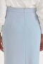 Pilikaşeli pencil skirt light blue - 3