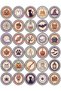 Halloween Gothic Pastel Sticker Set 150 Pieces - Mega Pack of 5 - Laptop Notebook Agenda Sticker